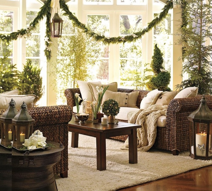 Xmas decor and design interior