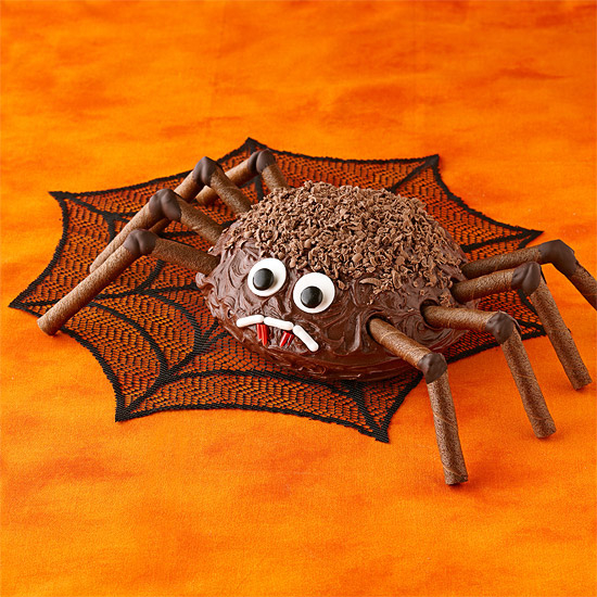 Chocolate spider cake Chocolate spider cake