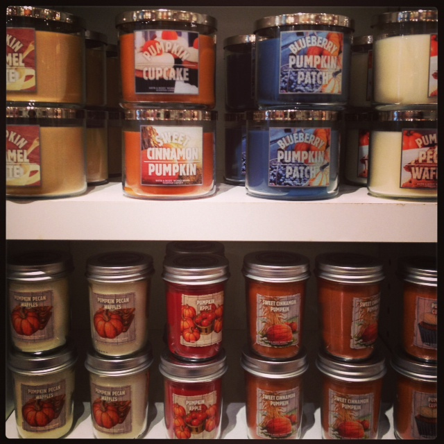 Pumpkin scented candles Pumpkin scented candles