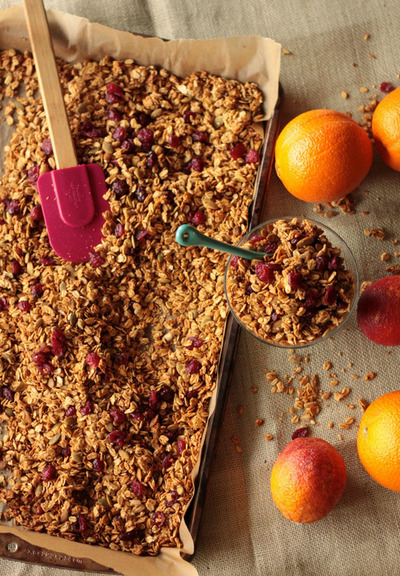 Cranberry Orange Granola