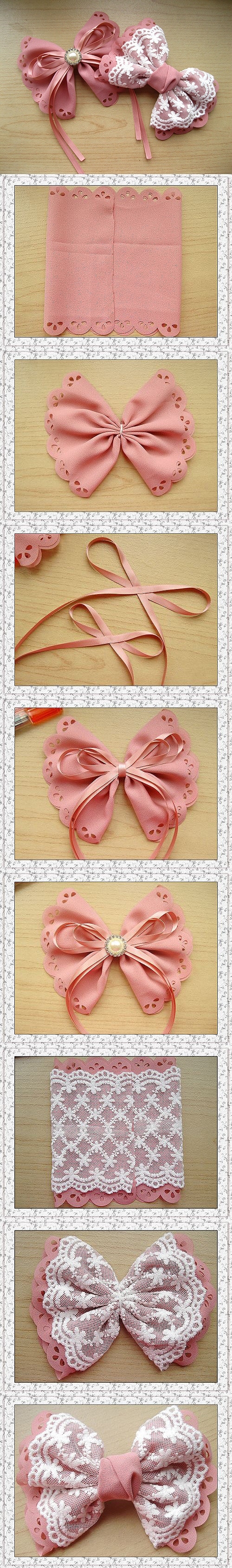 DIY Pretty Bow