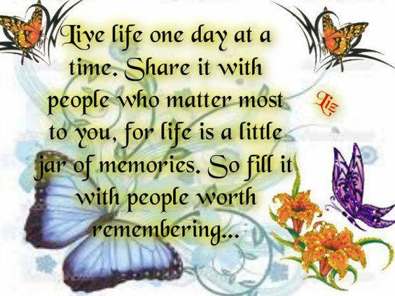 Take Life One Day At A Time Quotes Live Life One Day At A Time Pictures, Photos, And Images For Facebook,  Tumblr, Pinterest, And Twitter