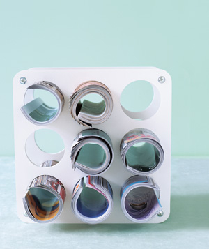 Wine rack for magazines Wine rack for magazines