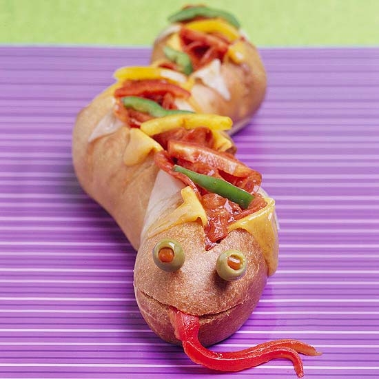 Slithering snakewich