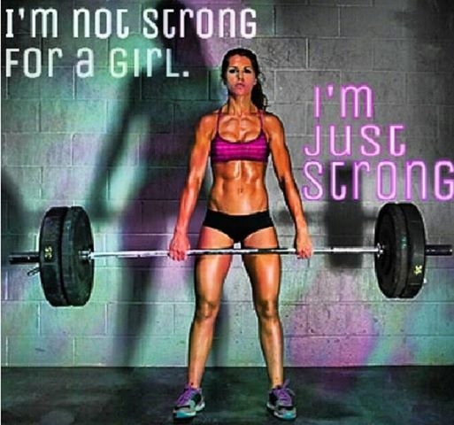 Im just strong Im just strong