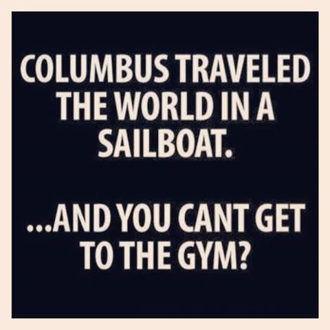 Columbus traveled the world in a sailboat