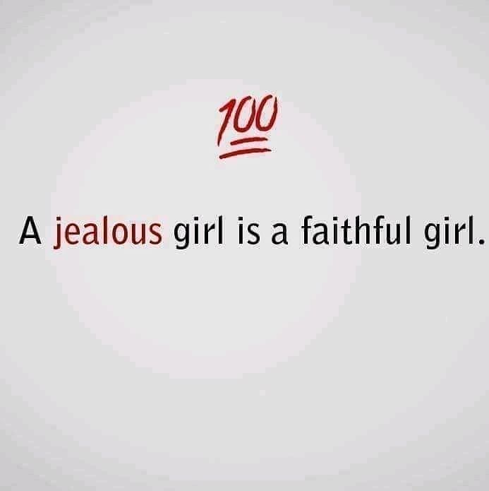 Jealous Girlfriend Is A Faithful Girlfriend