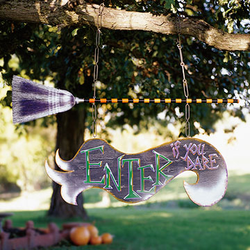 Witchy welcome sign Witchy welcome sign