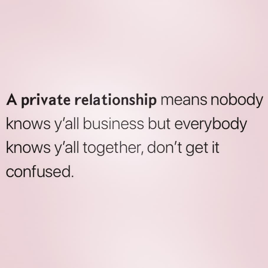 Keep Your Relationship Private Quotes A Private Relationship Pictures, Photos, And Images For Facebook, Tumblr,  Pinterest, And Twitter