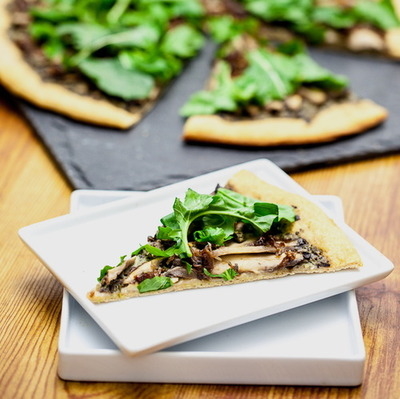 Portobello Carpaccio Pizza Portobello Carpaccio Pizza