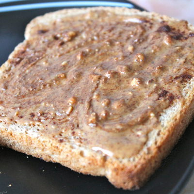 Almond butter cinnamon toast