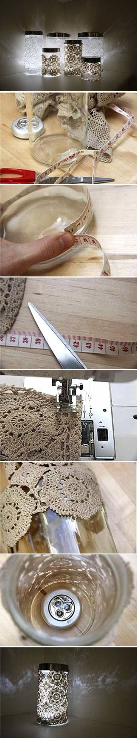 DIY Beautiful LED Lace Night Light DIY Beautiful LED Lace Night Light