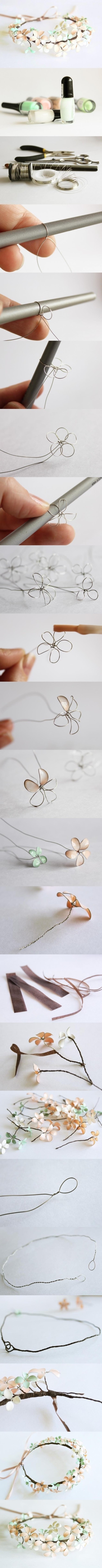 DIY Flower Crown DIY Flower Crown