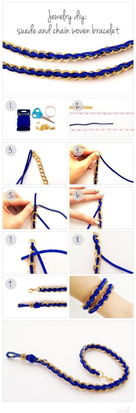 DIY Suede Bracelet DIY Suede Bracelet