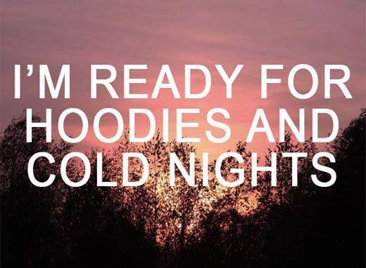 hoodies and cold night hoodies and cold night
