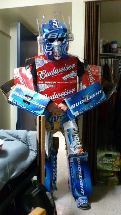 Beer Optimus Prime