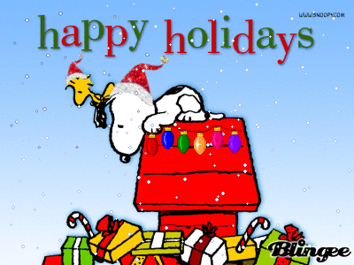 Snoopy Dog House Happy Holidays Quote Pictures, Photos, and Images for ...