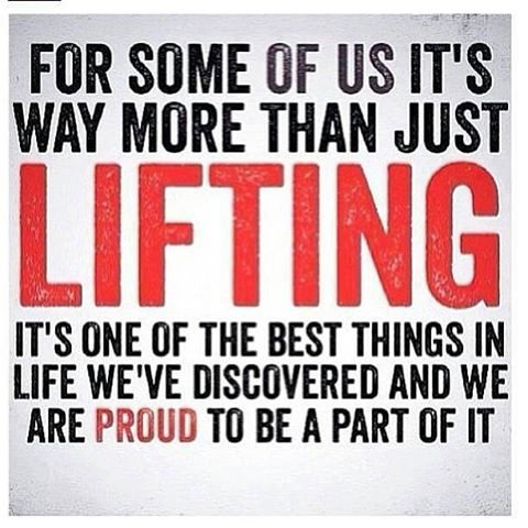 More than just lifting More than just lifting