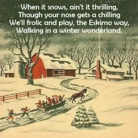 Walking In A Winter Wonderland Pictures, Photos, and Images for Facebook,  Tumblr, Pinterest, and Twitter