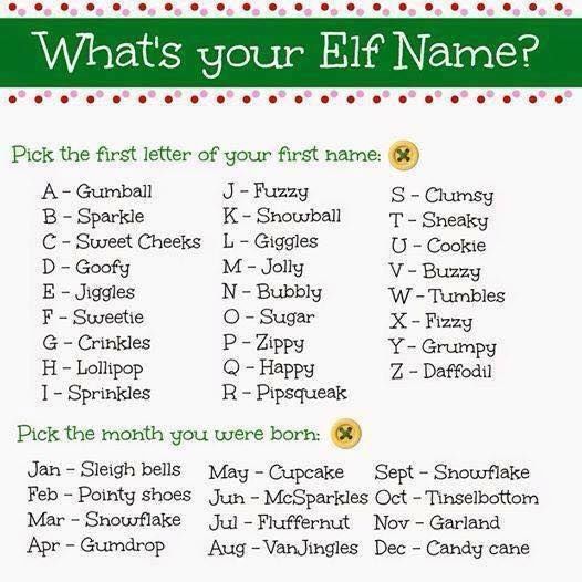 What's Your Elf Name Pictures, Photos, and Images for Facebook, Tumblr