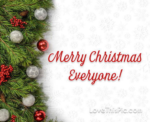 Merry Christmas Everyone Quotes Merry Christmas Everyone Pictures, Photos, And Images For Facebook, Tumblr,  Pinterest, And Twitter