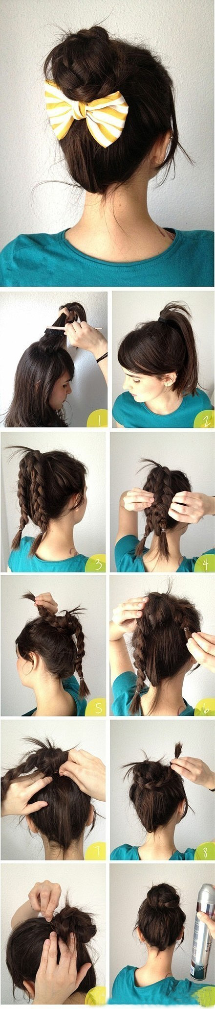 DIY Quick Bun