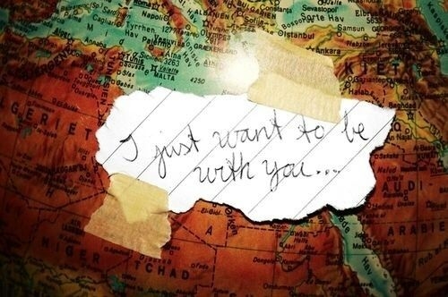 I just want to be with you