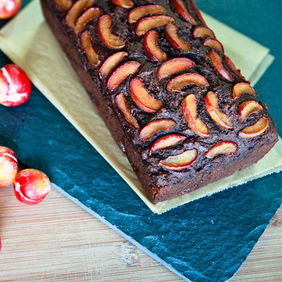 Plum Full of Chocolate Loaf