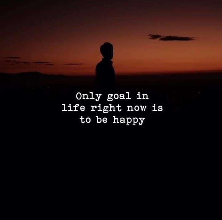 Only Goal In Life Right Now Is To Be Happy Pictures, Photos, And Images For  Facebook, Tumblr, Pinterest, And Twitter