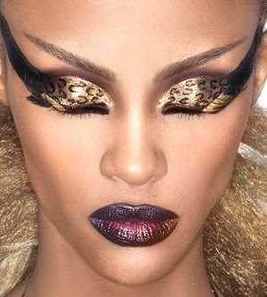 peacock eyes