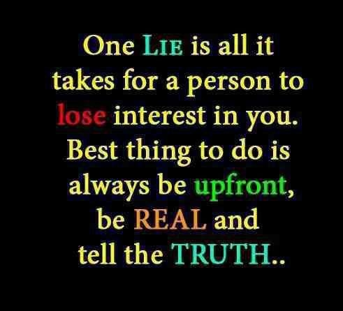 one lie one lie