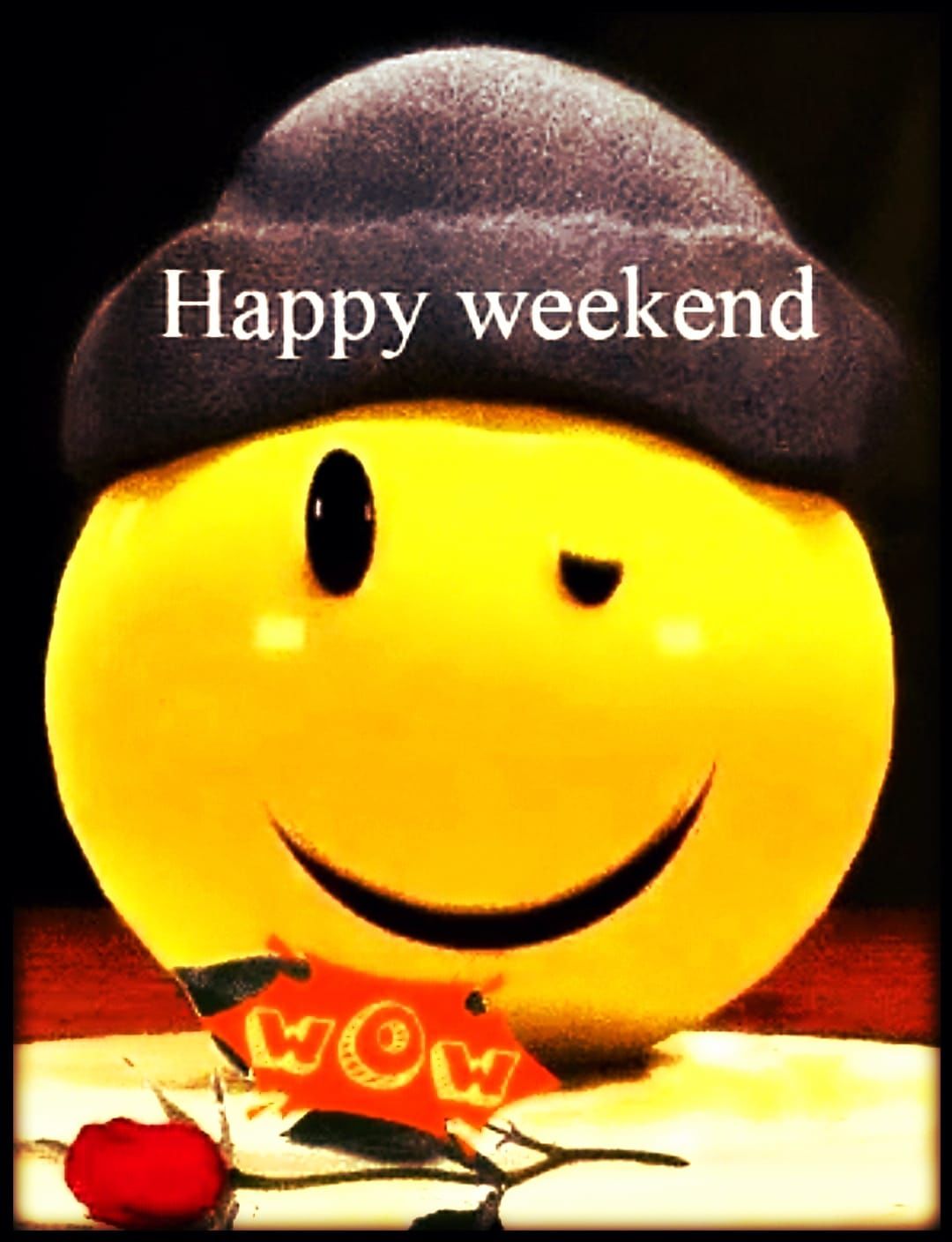 Winking Smiley Happy Weekend Pictures, Photos, and Images for