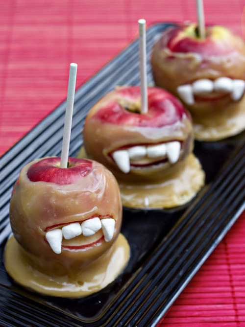Vampire candy apples Vampire candy apples