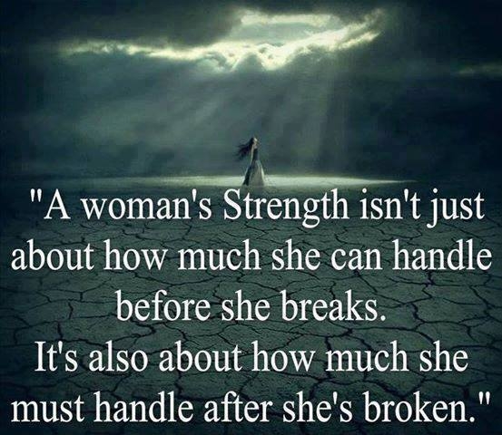 a womans strength