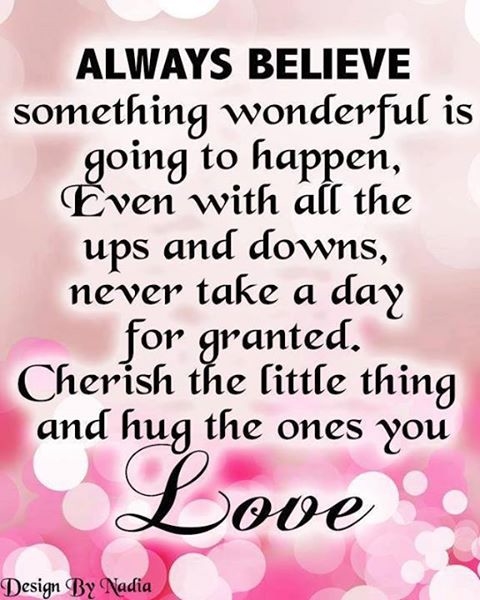 always believe