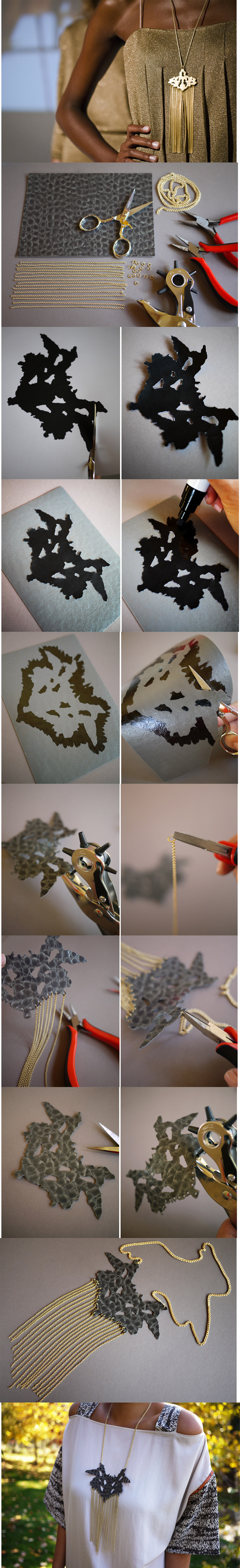 DIY Babi Rorschach Necklace DIY Babi Rorschach Necklace