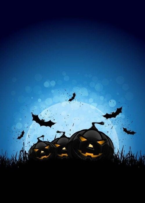 Black pumpkins