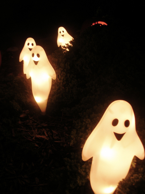 Ghostly Halloween Lights