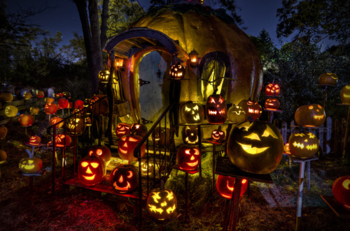 Jack o lantern patch