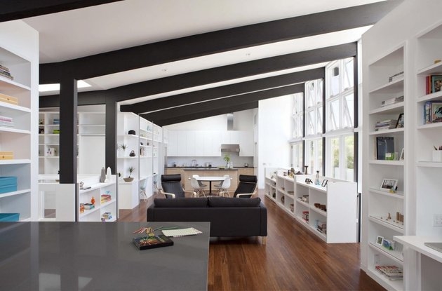 Cupertino Cubby Home with Open Shelves