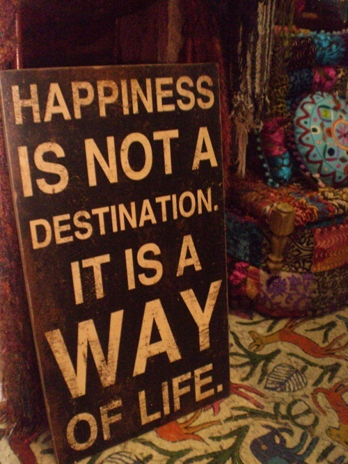 Happiness is a way of life Happiness is a way of life
