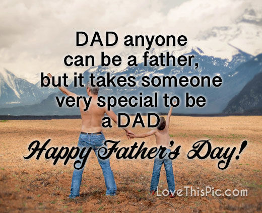 Dad Anyone Can Be A Father Pictures, Photos, and Images for Facebook ...