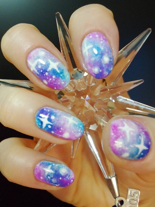 Galaxy Nails Galaxy Nails