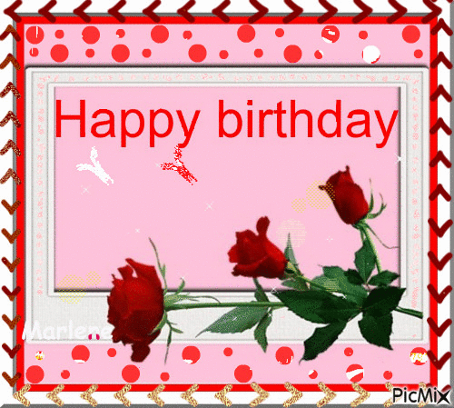 Rose Happy Birthday Gif Pictures, Photos, and Images for Facebook