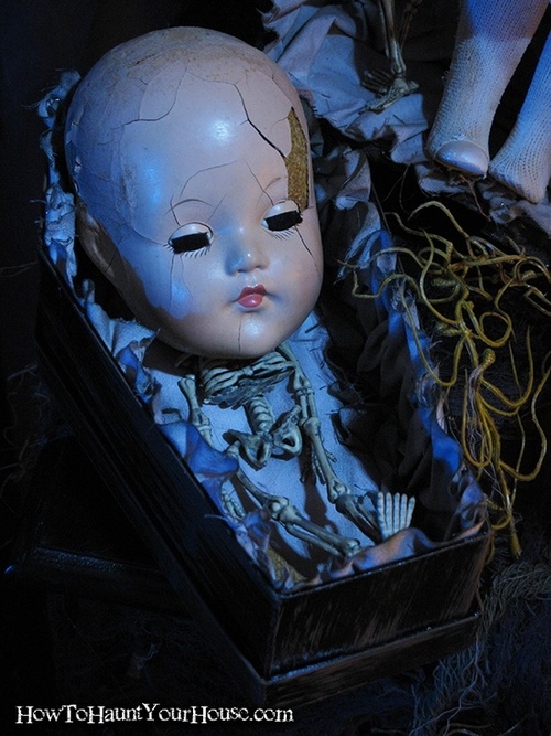 Baby doll casket