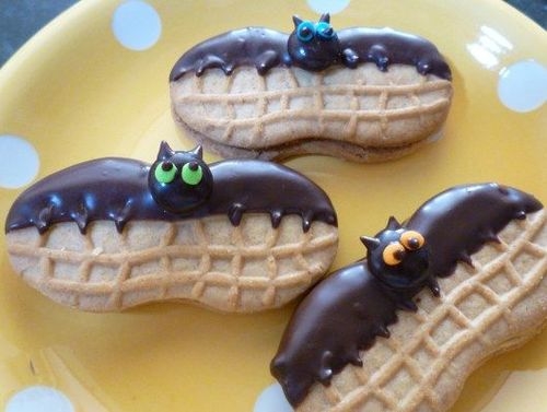 Chocolate bat nutter butter