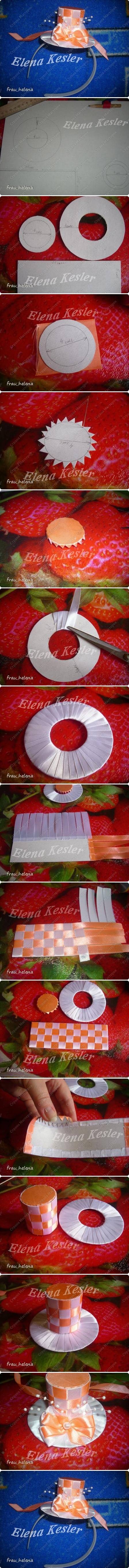 DIY Ribbon Hat