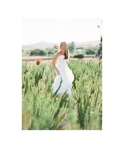 Smiling bride