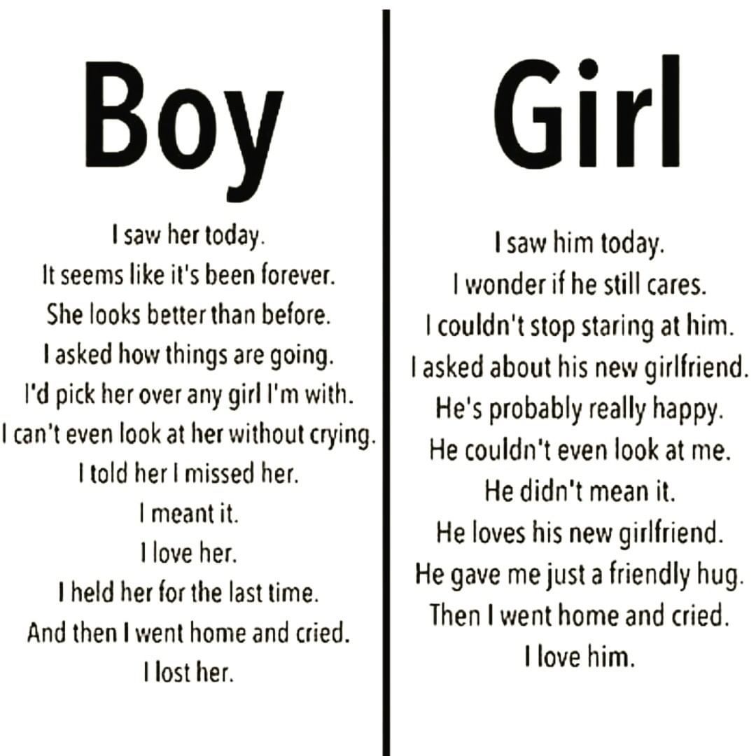Boy Vs Girl Pictures, Photos, and Images for Facebook, Tumblr