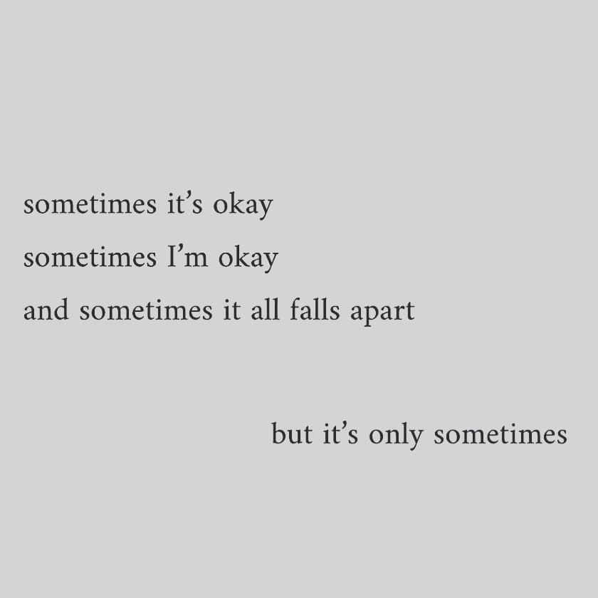 Sometimes Everythin Collapes Sometimes It All Falls Apart Pictures, Photos, and Images for Facebook ...